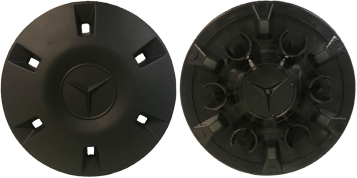C85404 Mercedes-Benz Sprinter 1500, 2500, 3500 SRW OEM Black Center Cap #A9064010025