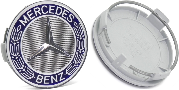 Mercedes benz on sale center caps