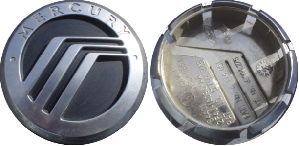 C3575 Mercury Mariner, Sable OEM Center Cap #2F4J-1A096-AA
