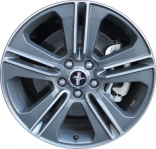 ALY3908U30HH Ford Mustang Wheel/Rim Dark Grey Machined #DR3Z1007K
