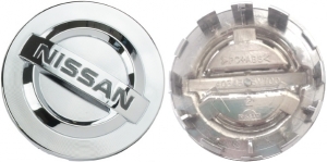 C62521 Nissan 350Z, 370Z, Altima, Cube, GT-R OEM Machined Chrome Center Cap #403435Y700