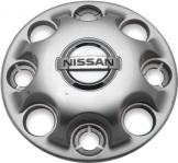 C62575 Nissan NV1500, NV2500, NV3500 OEM Silver Center Cap #40342 1PA0A