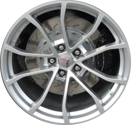 ALY5542U/5779 Chevrolet Corvette Wheel Silver #9598727