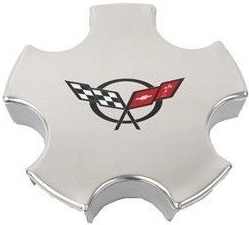 C5146 Chevrolet Corvette OEM Polished Center Cap #9594012