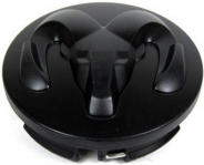 C2453U45 Dodge Ram 1500 OEM Black Center Cap #1LB72RXFAB