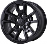 ALY2553U46/2614HH Dodge Ram 1500 Rebel Wheel/Rim Black Painted #5UR34TRMAA