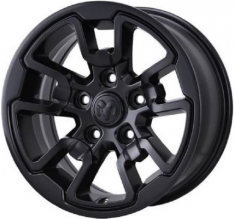 ALY2553U46/2614HH Dodge Ram 1500 Rebel Wheel/Rim Black Painted #5UR34TRMAA