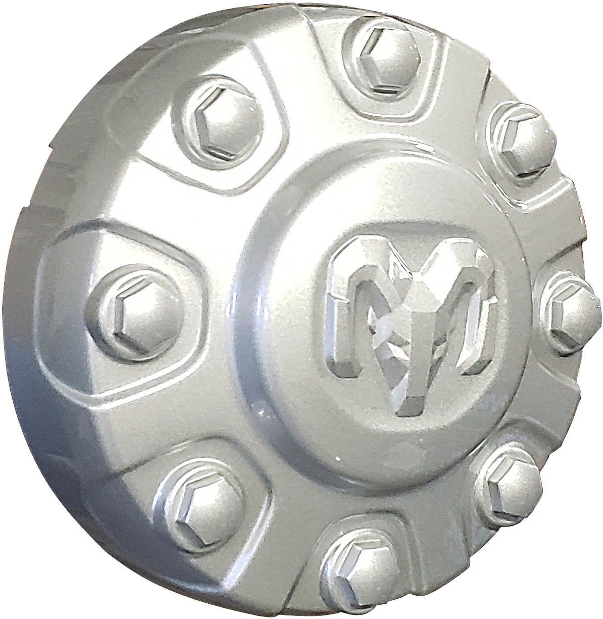C2472S-19 Dodge Ram 2500, 3500 SRW OEM Silver Center Cap #6PG02S4AAC