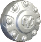 C2472S-19 Dodge Ram 2500, 3500 SRW OEM Silver Center Cap #6PG02S4AAC