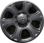 ALY2477U45.PB02 Dodge Ram 2500, 3500 Wheel/Rim Black Painted #1VQ85RXFAB