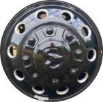 ALY2706/2707HH Dodge Ram 3500 DRW Wheel/Rim Black Machined #6YZ44DX8AB