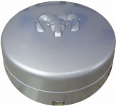 C2191R Dodge Ram 3500 DRW OEM Silver Painted Rear Center Cap #1AB04S4AAD