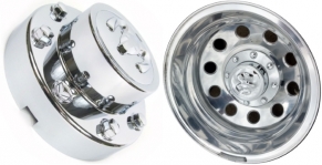 C2415RAM Dodge Ram 3500 DRW OEM Chrome Rear Center Cap #68081015AC