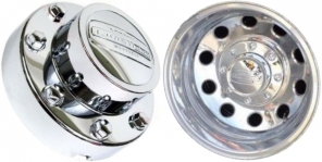 C2415LL Dodge Ram 3500 DRW OEM Laramie Longhorn Chrome Rear Center Cap #68082005AA