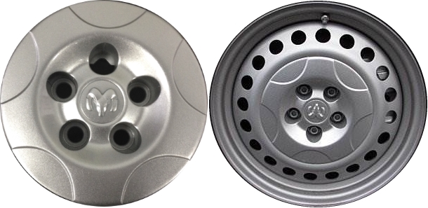 C2547 Dodge Ram ProMaster City OEM Silver Center Cap #68263171AA