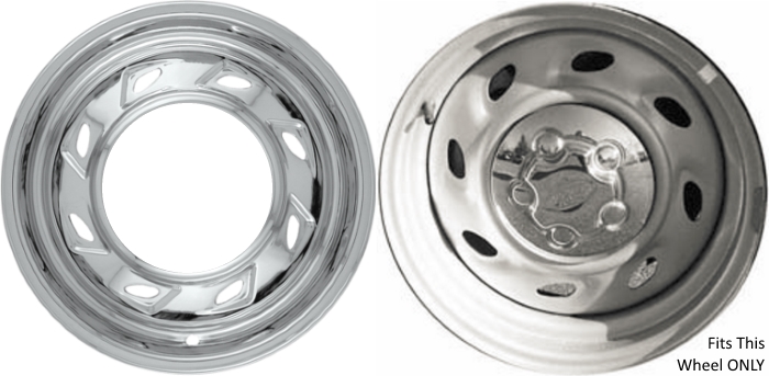 Ford ranger chrome wheel simulators #8