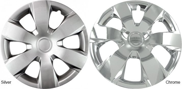 peugeot 104 genuine chrome hub cap wheel trim set of 4  gl zs zr 541533 