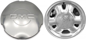 C5095P GMC Sierra, Yukon OEM Center Cap All Polished #9595214