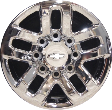 16 inch oem chevy hd 8 lug best sale chrome plated srw center cap hubcap wheel cover
