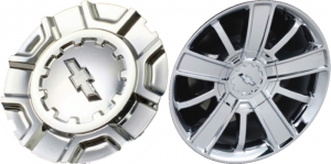 C5653 Chevrolet Silverado 1500 OEM Chrome Center Cap #22871243