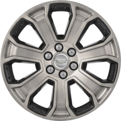 Factory Wheel Replacement New 17x8 17 Inch Premium Aluminum Alloy Wheel Rim for Chevrolet Chevy Tahoe Suburban Silverado 1500 6 Lug 2014 2015 2016 2017 2018 ALY05657U10N 