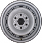 STL1622U20 GMC, Chevrolet Pickup, Suburban, Tahoe, Yukon Wheel/Rim Steel Silver #9592306