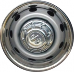 Used STL2123 Dodge Ram 2500 Wheel/Rim Steel Silver #52110458AA