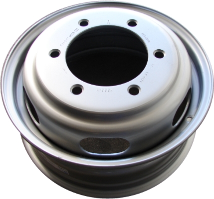 Dodge Sprinter 3500 2002-2006, Freightliner Sprinter 3500 2002-2006 powder coat silver 16x6.5 steel wheels or rims. Hollander part number STL2427, OEM part number 05128911AA.