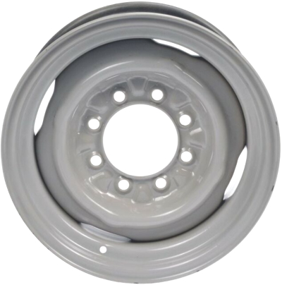Ford E-150 2007-2014, E-250 1992-2014, E-350 SRW 1992-2025, E-450 SRW 2000-2003, F-250 1992-1997, F-350 SRW 1992-1997 powder coat silver 16x7 steel wheels or rims. Hollander part number, OEM part number 8C2Z1015C, 8C2Z1015D, 8C2Z1015E, F8UZ1015BA, F3UZ1015A, F2UZ1015C.