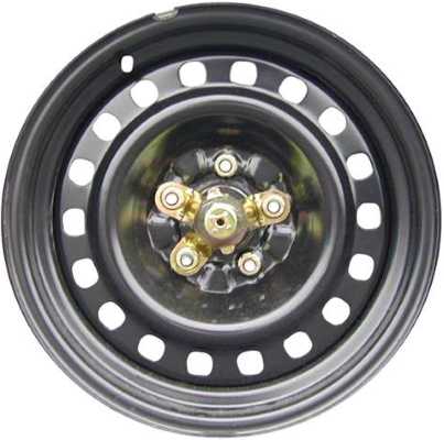 Ford Crown Victoria 1998-2002, Explorer 1998-2005, Ranger 2003-2011, Mercury Grand Marquis 1998-2002, Mountaineer 1998-2001 powder coat black 16x7 steel wheels or rims. Hollander part number STL3266, OEM part number F8AZ1007EA.