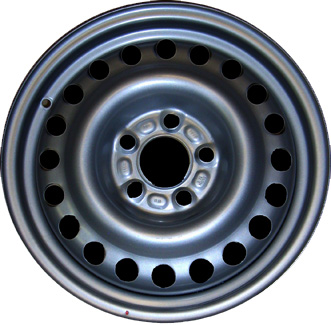 Ford Transit Connect 2010-2013 powder coat black 15x6 steel wheels or rims. Hollander part number STL3795A, OEM part number 2T1Z1007A.