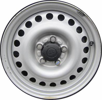 Ford Transit Connect 2010-2013 powder coat silver 15x6 steel wheels or rims. Hollander part number STL3795B, OEM part number 2T1Z1007B.