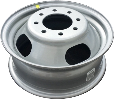 Chevrolet Express 3500 DRW 2003-2025, Express 4500 DRW 2009-2025, Silverado 3500 DRW 2001-2007, GMC Savana 3500 DRW 2003-2024, Savana 4500 DRW 2009-2024, Sierra 3500 DRW 2001-2007 powder coat silver 16x6.5 steel wheels or rims. Hollander part number, OEM part number 22820200, 22820201, 9594636, 9596227.