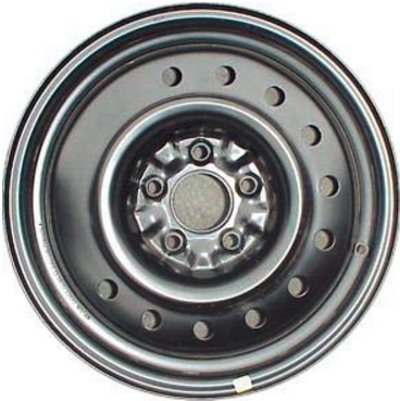 Nissan Altima 2005-2006, Quest 2004-2010 powder coat black 16x6.5 steel wheels or rims. Hollander part number STL62556, OEM part number Not Yet Known.