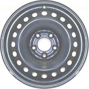 Nissan Rogue 2008-2015, Rogue Sport 2017-2020 powder coat black 16x6.5 steel wheels or rims. Hollander part number STL62499, OEM part number 40300JM00B, 403003RB0C.