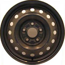 Honda Odyssey 1995-1999, Oasis 1996-1999 powder coat black 15x6 steel wheels or rims. Hollander part number STL63750, OEM part number 42700SX0003.