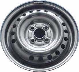 Honda Fit 2008 powder coat black 14x5.5 steel wheels or rims. Hollander part number STL63916BHH, OEM part number 42700SLNA11.
