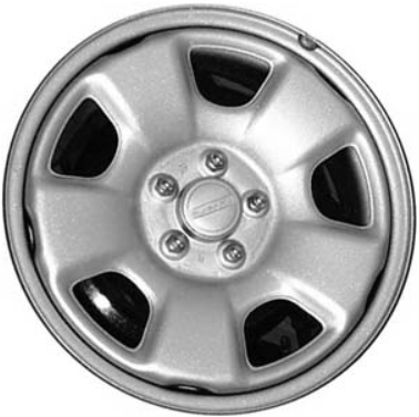 Subaru Forester 1998-2002 powder coat silver 15x6 steel wheels or rims. Hollander part number STL68698, OEM part number 28111FC020.