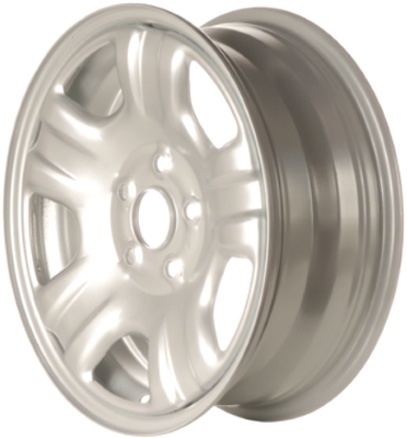 Toyota RAV4 1998-2000 powder coat silver 16x6 steel wheels or rims. Hollander part number STL69370, OEM part number 4261142090.