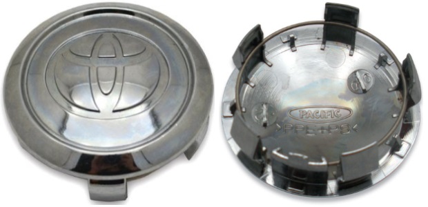 C69450 Toyota Prius OEM Chrome Center Cap PPE+PS