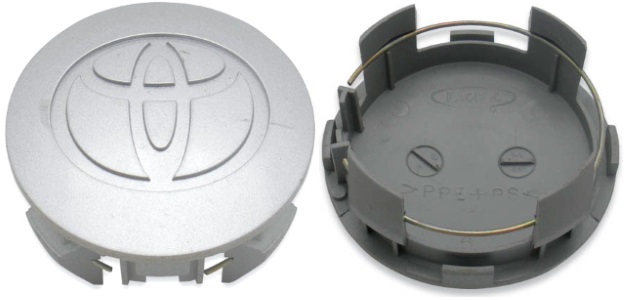 C69403 Toyota Corolla, RAV4 Silver Center Cap PPE + PS