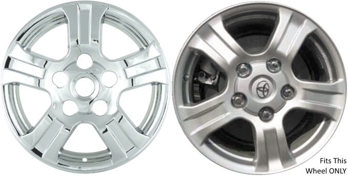 Toyota Tundra Chrome Wheel Skins Hubcaps Simulators Wheelcovers Wheel