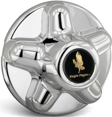 Set of 4, JCQT545 Universal 5 Lug Trailer Axle Hub Covers/Center Caps