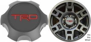 C75167GR Toyota 4Runner, Tacoma OEM Grey TRD Center Cap #PTR2035111GR