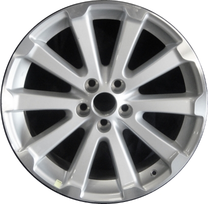 Toyota Venza 2009-2013 powder coat silver or machined 19x7.5 aluminum wheels or rims. Hollander part number ALY69557U, OEM part number 426110T020, 426110T021.