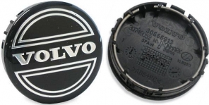 C70303 Volvo C30, C70, S40, S60, S80 OEM Black Center Cap #30666913