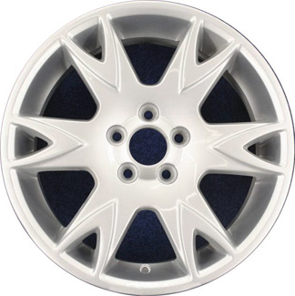 Volvo XC70 2004-2007 powder coat silver 17x7 aluminum wheels or rims. Hollander part number ALY70379, OEM part number 307148791.