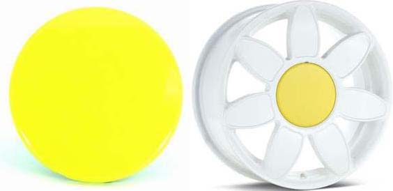CDAISY Volkswagen Beetle Daisy Wheel Center Cap
