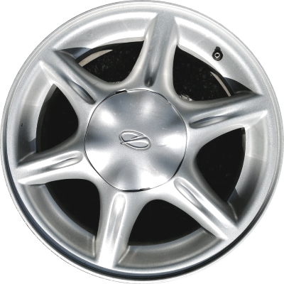 Oldsmobile Alero 1999-2004 powder coat silver 16x6.5 aluminum wheels or rims. Hollander part number ALY6057U20, OEM part number Not Yet Known.