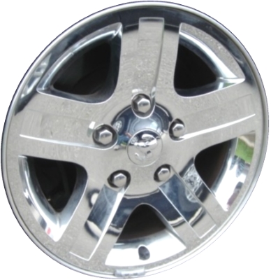 Dodge Durango 2004-2007 chrome clad 17x8 aluminum wheels or rims. Hollander part number ALY2212AHH, OEM part number Not Yet Known.
